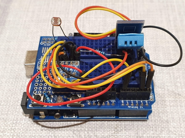 Arduino Uno Environmental Monitor